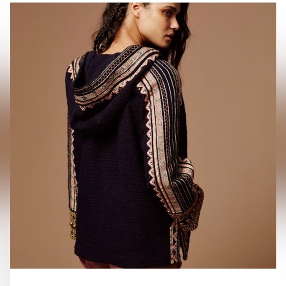 Free People Embroidered Cotton Pullover/Jacket - Picture 2 of 9